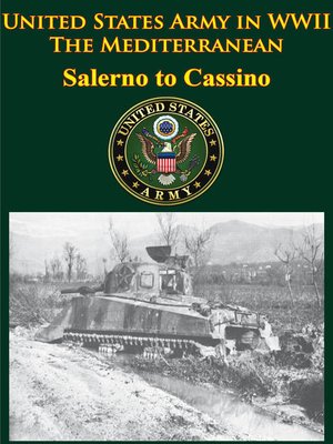 cover image of United States Army in WWII--the Mediterranean--Salerno to Cassino